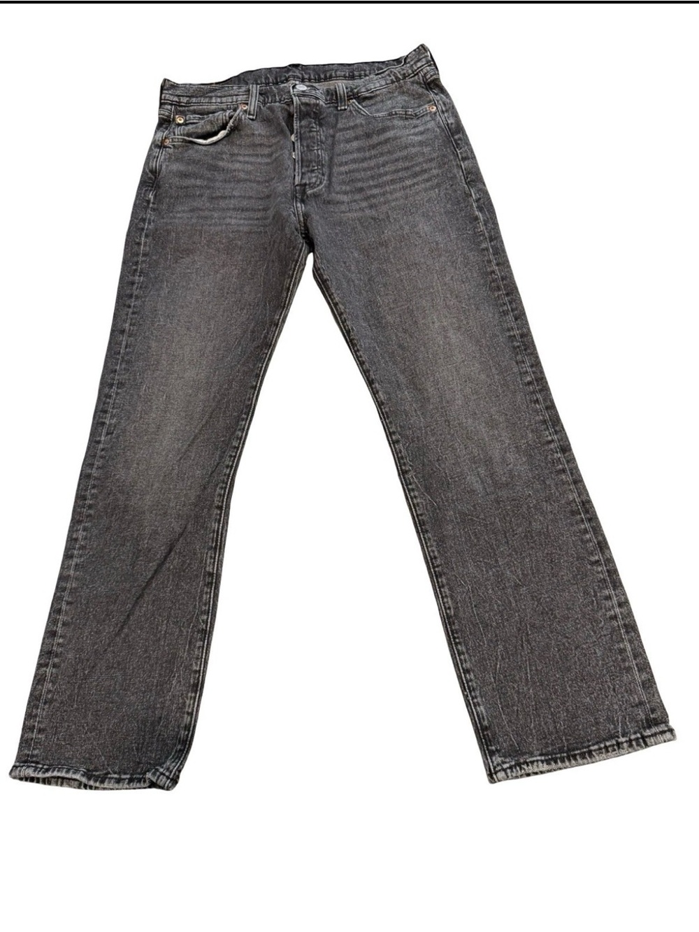 Levi’s 501 Original Fit Jeans Men’s 32x30 Black Button Fly Straight Leg